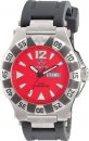 Reactor Gamma Two Tone Day/Date Watch With Red Face