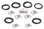 Federal Signal 6 Head Led Hide-A-Way Kit