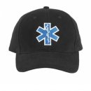 Rothco Black E.M.S. Supreme Low Profile Insignia Cap - 9281
