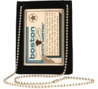 Boston Leather 3" x 4" Neck Chain Double ID Holder