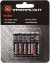 Streamlight AAAA Alkaline Battery 6 Pack-65030