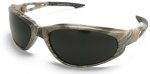 Wolf Peak-Edge - Dakura Camouflage - ANSI Sunglasses Smoke Lens