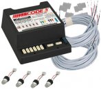 Code 3 6 Outlet 90 Watt Hide a Way Strobe Kit- 4 Clear