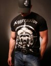 Black Helmet Aggressive Attack Classic Fit Firefighter Tee