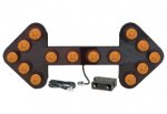 Sho-Me Large LED Arrow Board - Mega-Bright 02.7034