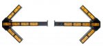 Whelen 500 Series, 16 Halogen Lamps, Two Piece TA8852H