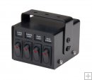 Whelen PCC4W 4-Function Switch Box Whelen PCC4W 4-Function Switch Box