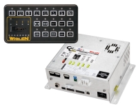 Whelen Cencom Gold COMPLETE SET amplifier relay W/ Traffic Adv & CABLES 